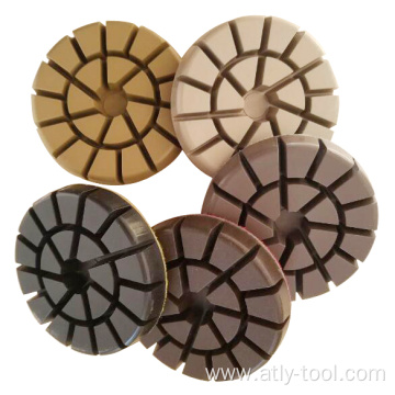 3 Inch resin bond diamond floor polishing pad